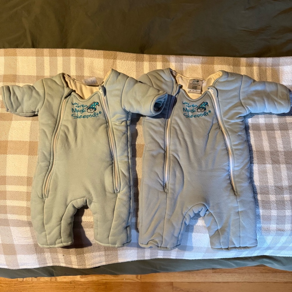 Baby Merlin’s Magic Sleepsuit (set of 2 - small & large)